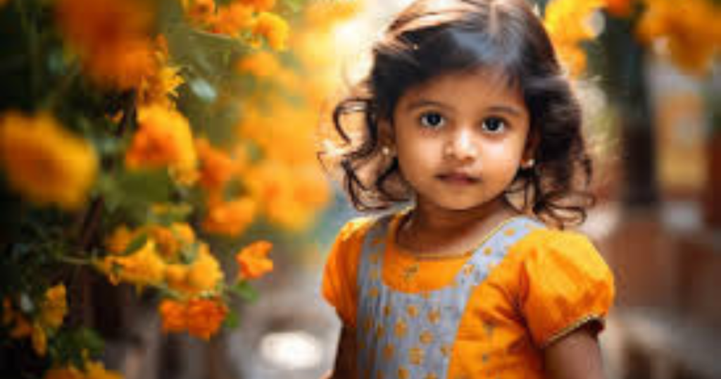 Historical and Mythological Baby Girl names in Hindi and Tamil.